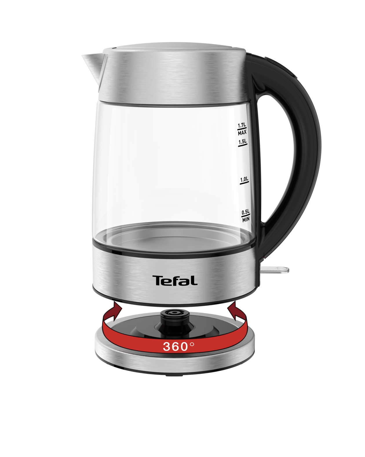TEFAL KI772D38 1,7 l steklen grelnik vode